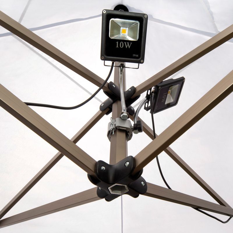 Faltzelt LED-Strahler 10 Watt
